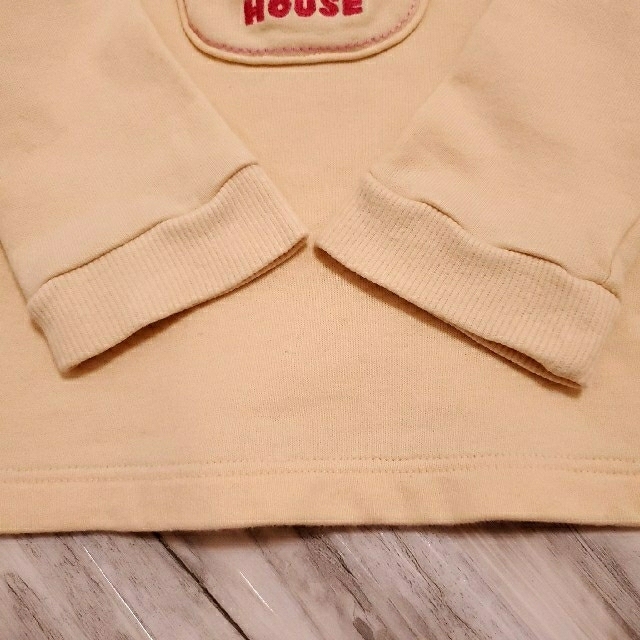 mikihouse(ミキハウス)のミキハウスのトレーナー☆110サイズ キッズ/ベビー/マタニティのキッズ服女の子用(90cm~)(Tシャツ/カットソー)の商品写真