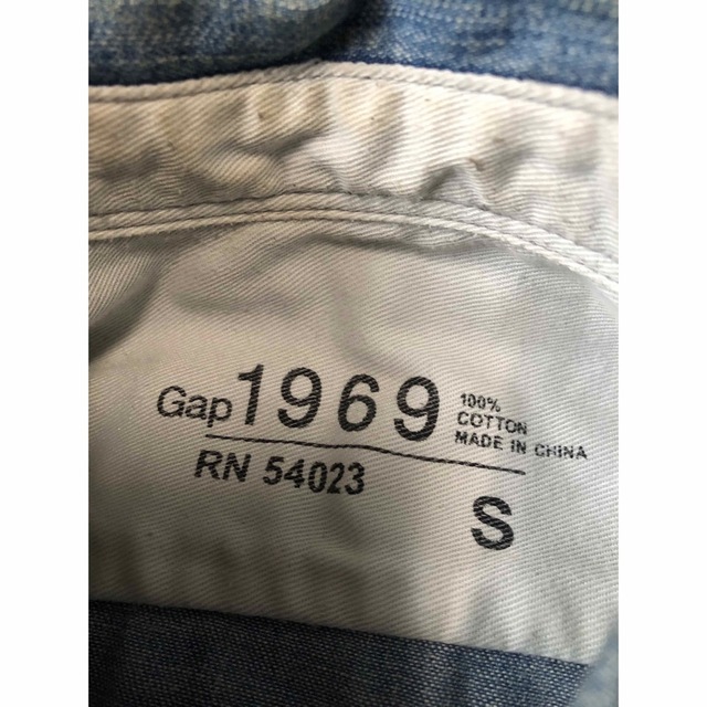 GAP(ギャップ)のGAP デニム　シャツ　ビンテージ　ヴィンテージ メンズのトップス(シャツ)の商品写真