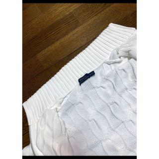 【希少 ビックケーブル】 ラルフローレン ファスナー カーディガン ニット