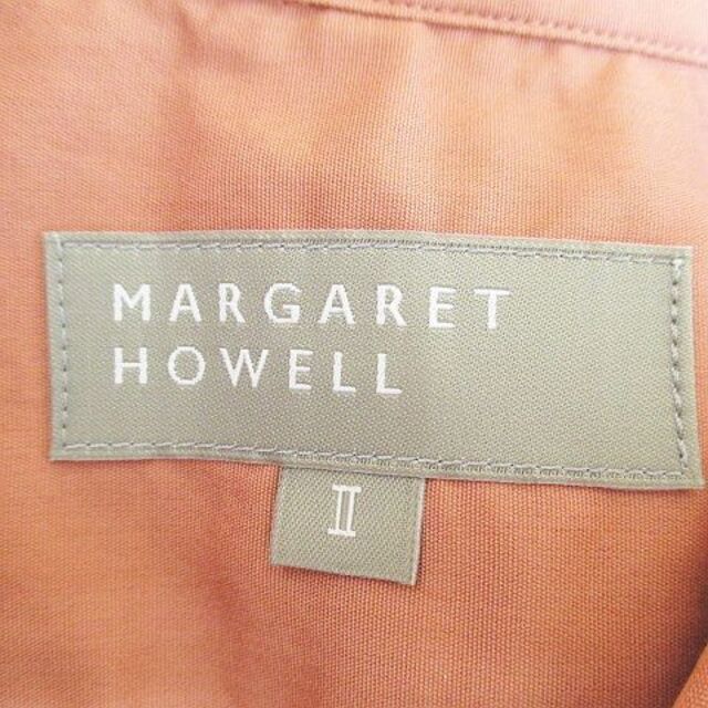 MARGARET HOWELL(マーガレットハウエル)のマーガレットハウエル MARGARET HOWELL 長袖 シャツ 2 ピンク レディースのトップス(シャツ/ブラウス(長袖/七分))の商品写真