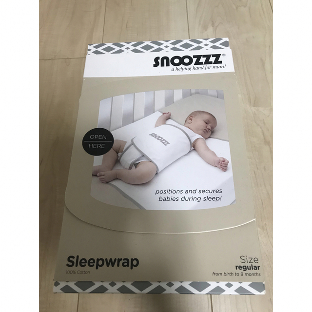 新品未使用　未開封　snoozzz 寝返り防止 キッズ/ベビー/マタニティの寝具/家具(シーツ/カバー)の商品写真