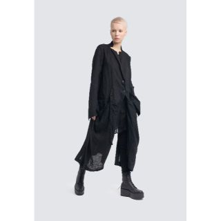 リックオウエンス(Rick Owens)の新品BARBARAiGONGINI変形リネンコート(その他)