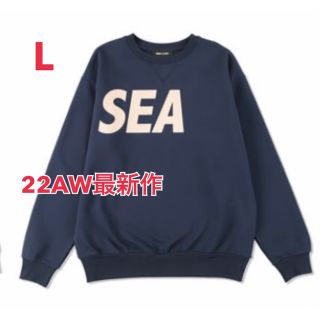 ウィンダンシー(WIND AND SEA)の22AW WIND AND SEA Crew neck NAVY(スウェット)