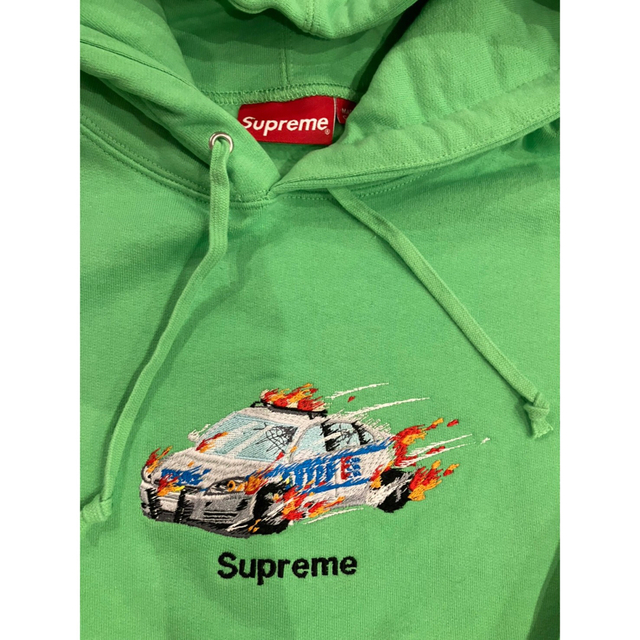 supreme Cop Car Hooded Sweatshirt