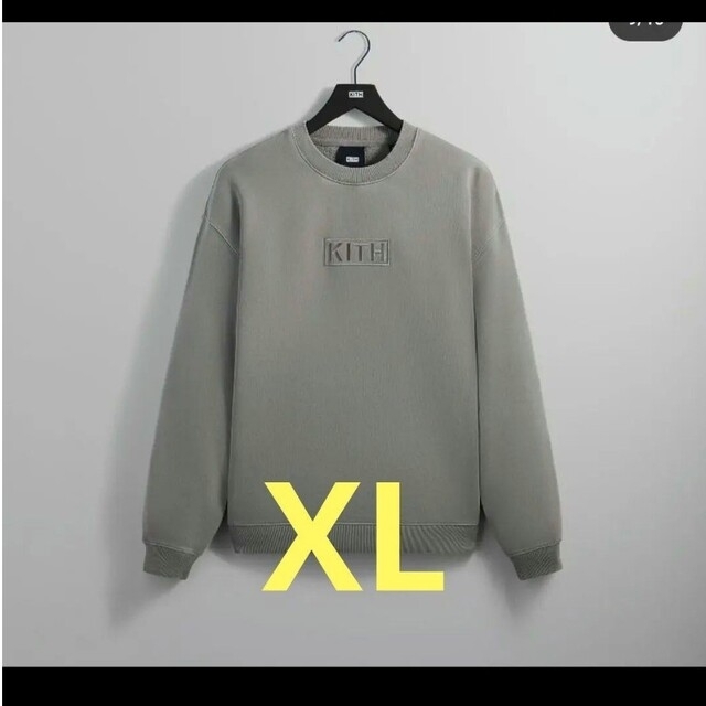 kith cyber Monday Crewneck Lサイズ　グレー