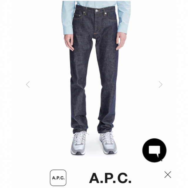 美品 A.P.C PETIT NEW STANDARD Sサイズ  29inc