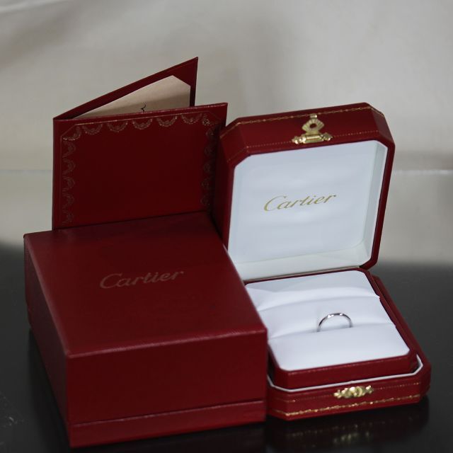 カルティエ Cartier マリッジ リング size47 pt950 ギャラ箱