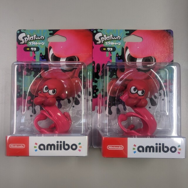 amiibo タコ　スプラトゥーン　2個セット