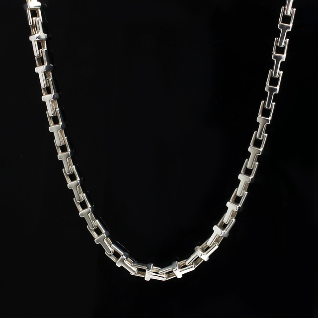 最新 Tiffany TIFFANY&Co.(美品) 箱付 シルバー SV925 ネックレス
