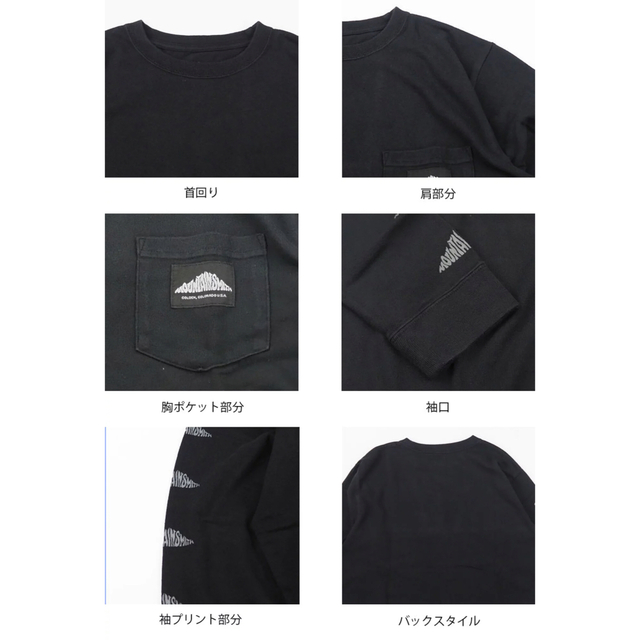 Mountainsmith(マウンテンスミス)の【新品タグ付き】MOUNTAINSMITH マウンテンスミス ロンT M メンズのトップス(Tシャツ/カットソー(七分/長袖))の商品写真