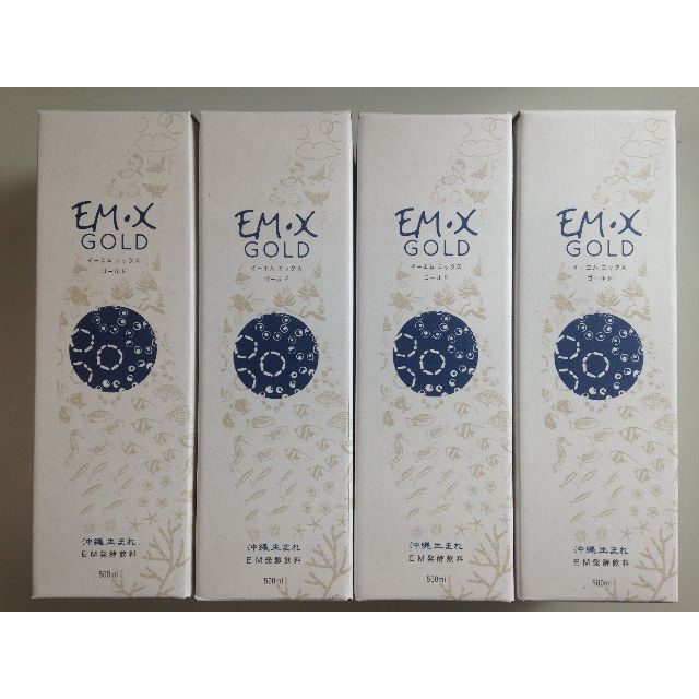 emxｺﾞｰﾙﾄﾞ 500ml ４本