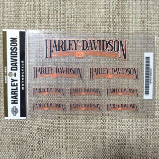 ハーレーダビッドソン(Harley Davidson)のハーレーダビッドソンのステッカー 2枚セット(その他)