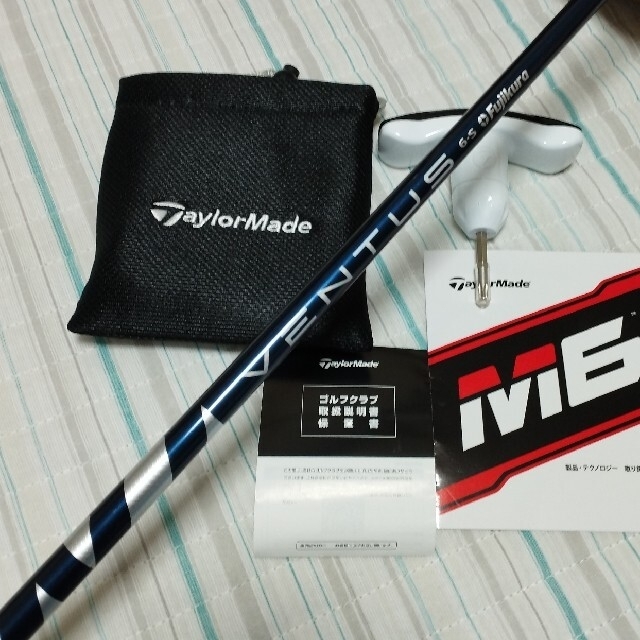 TaylorMade(テーラーメイド)のベンタス ブルー６S　と　M６ドライバー９° スポーツ/アウトドアのゴルフ(クラブ)の商品写真