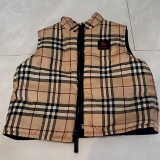 バーバリー(BURBERRY)の【未使用】BURBERRY リバーシブル ダウンベスト(ジャケット/コート)