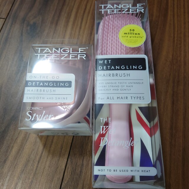 タングルティーザー TANGLE TEEZER ヘアブラシ コンパクト スタイラ