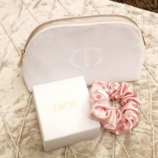 ディオール(Dior)のDIOR ノベルティ ポーチ シュシュ(ポーチ)