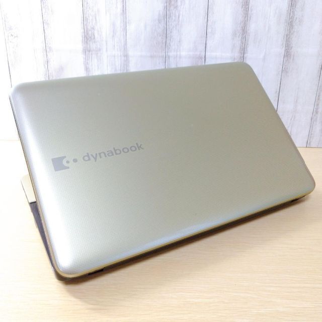 42✨ゴールド✨大容量HDD1000GB(1TB)✨カメラブルーレイ✨ノートPC