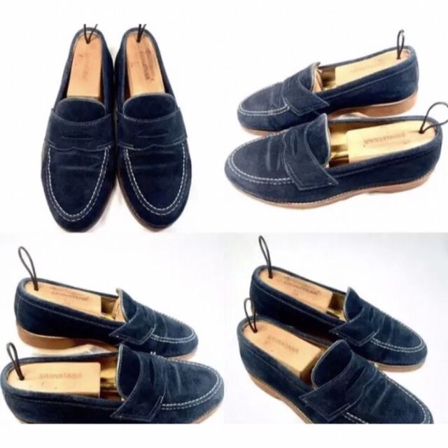 【値下げ】スエードローファー　26cm メンズの靴/シューズ(ドレス/ビジネス)の商品写真
