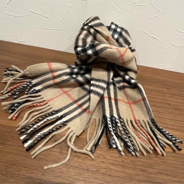 BURBERRY - バーバリーズ BURBERRYS ヴィンテージ マフラー 毛100% 美
