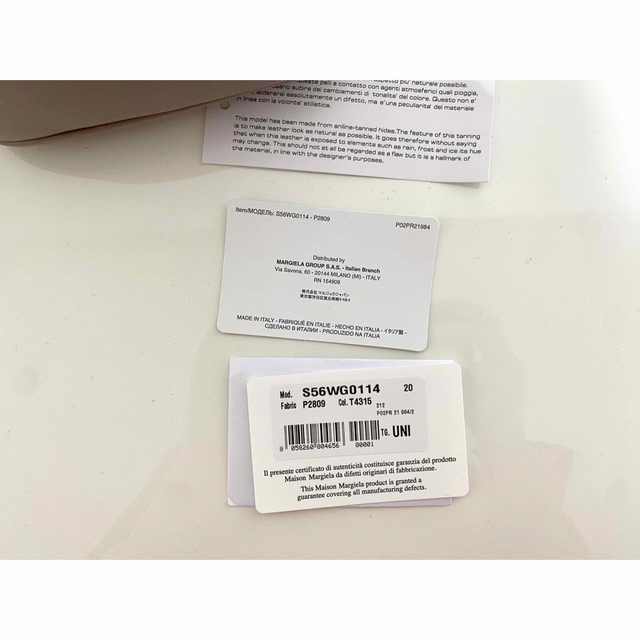 新品 Maison Margiela Tabi ショルダーバッグ 正規品