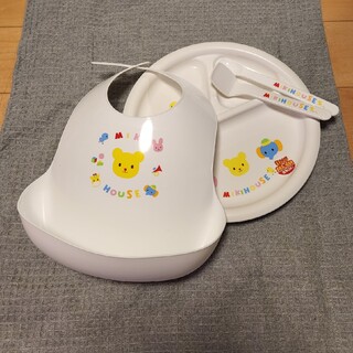ミキハウス(mikihouse)の【hamu10様専用】乳幼児　食事セット(離乳食器セット)