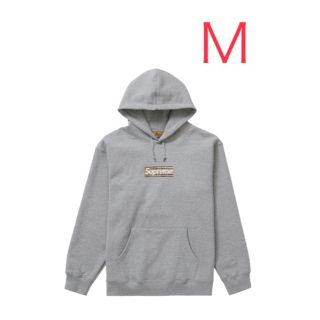 シュプリーム(Supreme)の新品　Supreme Burberry box logo パーカー Mサイズ(パーカー)