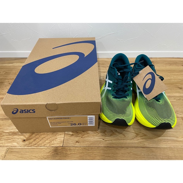 新品未使用】asics メタスピードエッジ+ 26.0cm オンラインネット