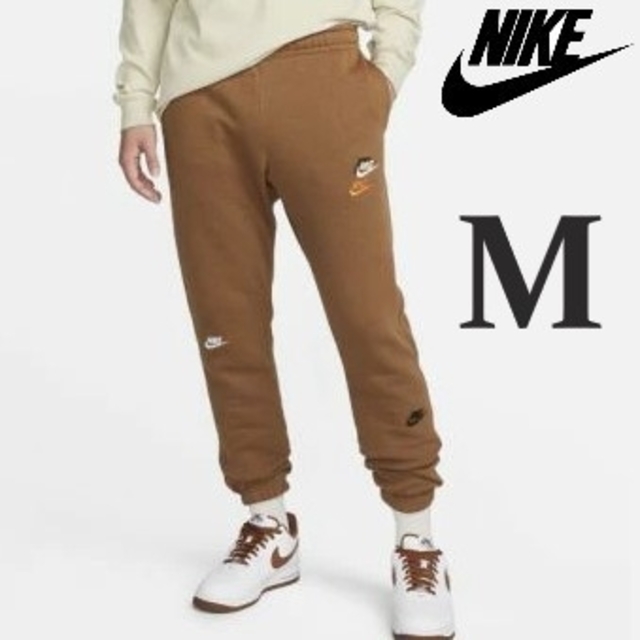 M ナイキ スウェットパンツ メンズ NIKE 茶 新品 NSW