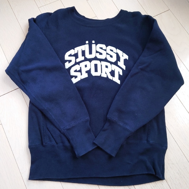 STUSSY(ステューシー)の【stussy×Champion】スウェット　S メンズのトップス(スウェット)の商品写真