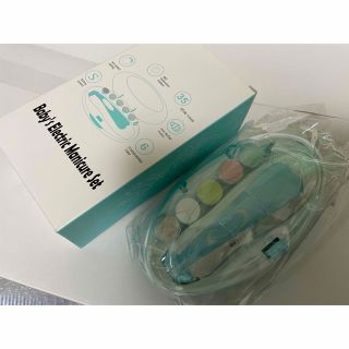 新品未使用‼︎ LEDライト付きベビー　赤ちゃん 電動爪ヤス(爪切り)