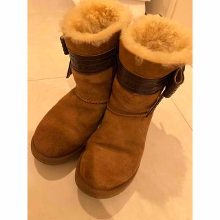 アグ(UGG)のアグ　UGG ブーツ　　23 リボン(ブーツ)