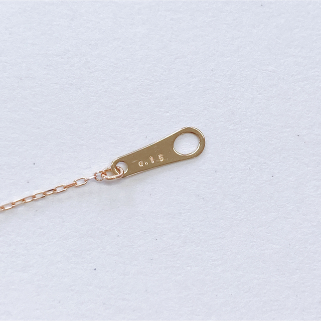 ★K18PG ダイヤモンド 0.15ct スター ネックレス 星型 ペンダント - 5