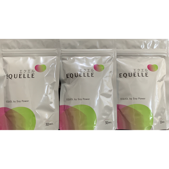 ★大塚製薬 EQUELLE エクエル パウチ 120粒(30日分)×3袋