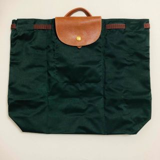 ロンシャン(LONGCHAMP)のロンシャン【未使用】バックパック　リュック　仏製　ル・プリアージュ　グリーン(リュック/バックパック)