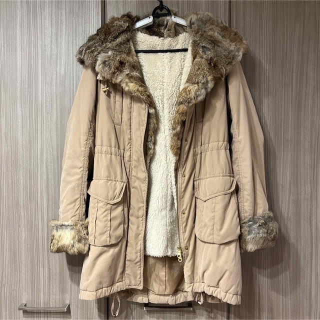 7-IDconcept.☆美品☆ファーモッズコート | cao.com.ec