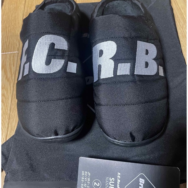 F.C.R.B.(エフシーアールビー)の FCRB SUBU F.C.R.B. SANDALS BLACK M メンズの靴/シューズ(その他)の商品写真