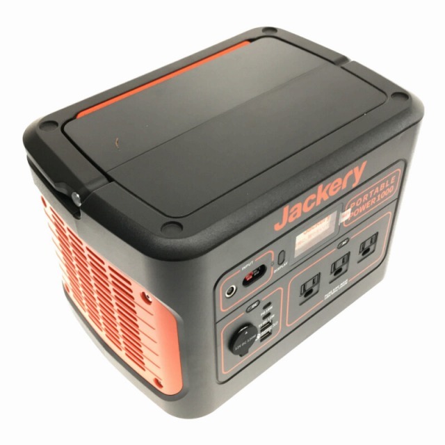 ☆極美品☆ Jackery ジャクリ ポータブル電源 PTB101 Black+orange Portable Power1000 1002Wh/1000W 62887 自動車/バイクのバイク(工具)の商品写真