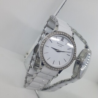 ピエールラニエ(Pierre Lannier)の美品　Pierre Lannier ピエールラニエ　セラミック　レディース腕時計(腕時計)