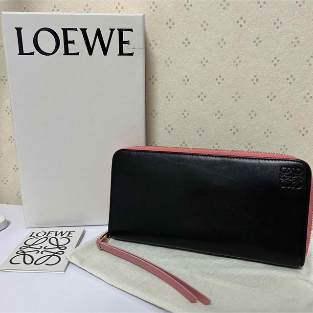 LOEWE ロエベ ジップ アラウンドウォレット ラウンドファスナー - www