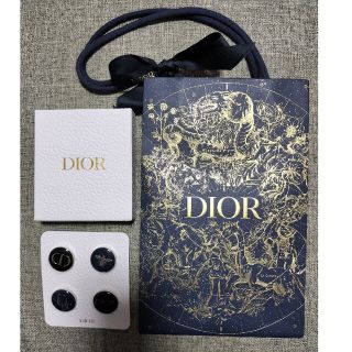 Dior ノベルティ ピンバッジ ショッパー袋付(ブローチ/コサージュ)