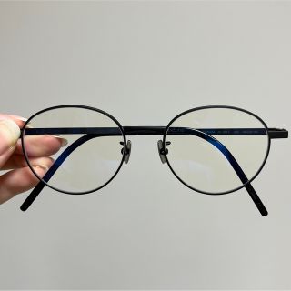 サンローラン(Saint Laurent)のSAINT LAURENT 眼鏡 UVカット ブラック(サングラス/メガネ)