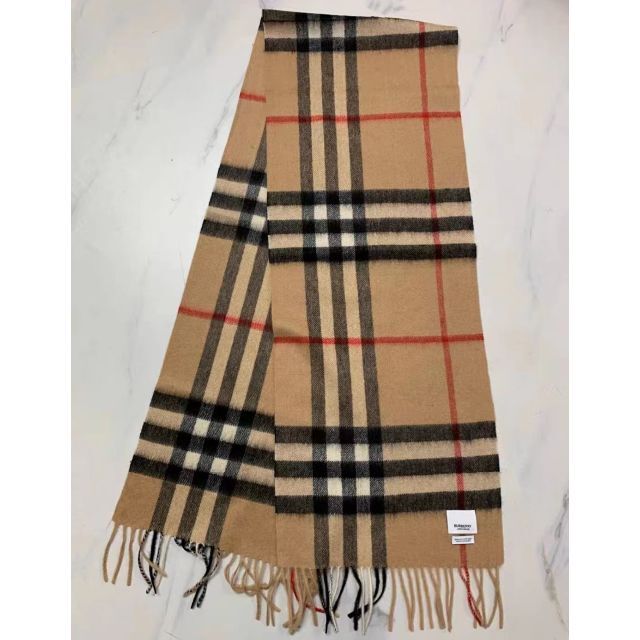 BURBERRY マフラー GIANT CHECK CASHMERE SCARFの通販 by Nana's shop｜ラクマ