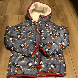 ギャップキッズ(GAP Kids)のGap ミッキーマウス　ボアパーカー　サイズM(ジャケット/上着)