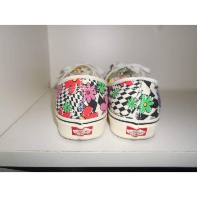 212171● VANS AUTHENTIC チェック 花柄 スニーカー