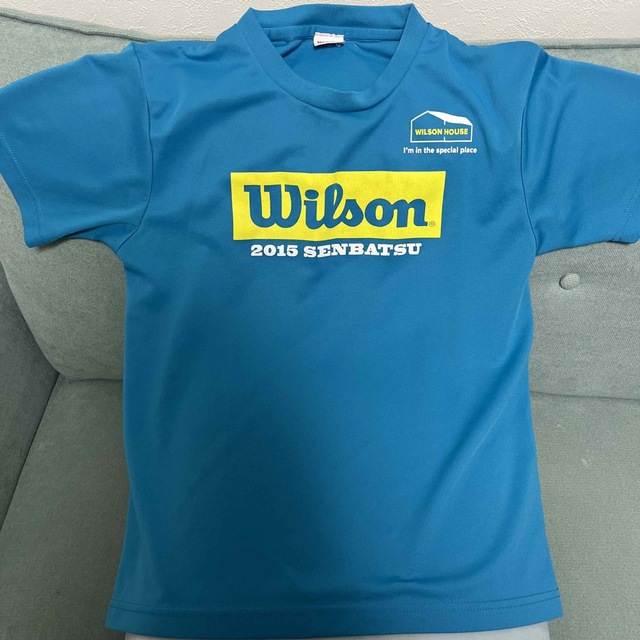 wilson(ウィルソン)のウィルソン　テニスウェア　Ｔシャツ　全国高校選抜テニス2015 スポーツ/アウトドアのテニス(ウェア)の商品写真