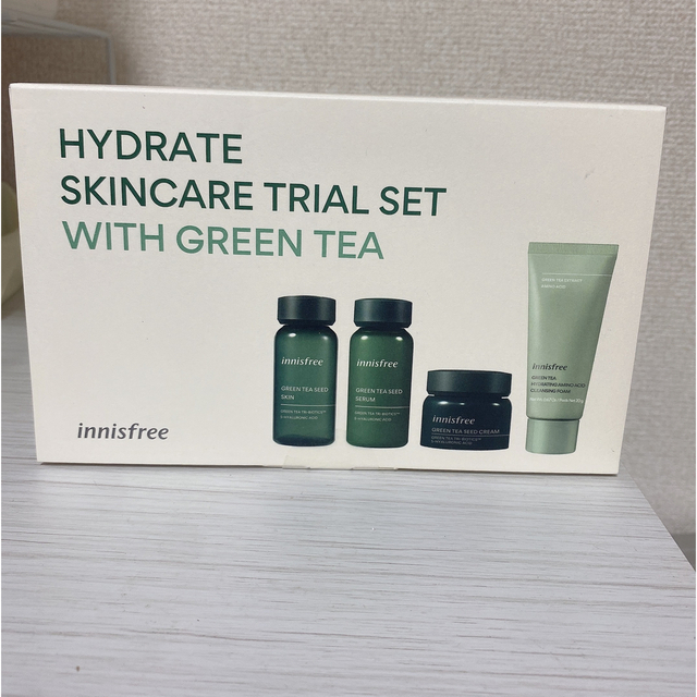 Innisfree(イニスフリー)のイニスフリー グリーンティー スキンケア トライアルセット コスメ/美容のキット/セット(サンプル/トライアルキット)の商品写真