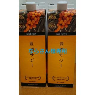 フィネス(Finess)の豊潤サジー 1,000ml×2(その他)