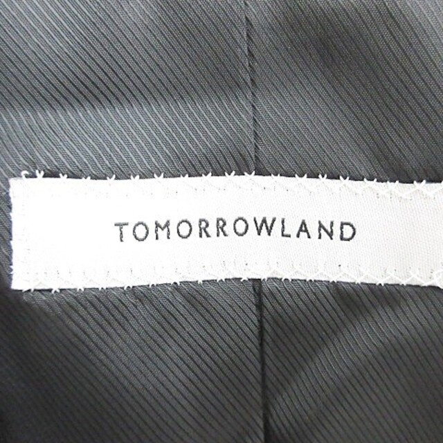 TOMORROWLAND(トゥモローランド)のトゥモローランド HOLLAND ＆ SHERRY ベスト Vネック 黒 48 メンズのトップス(ベスト)の商品写真