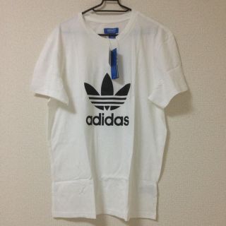 アディダス(adidas)のアディダス 白Ｔシャツ★値下げ!!!(Tシャツ(半袖/袖なし))