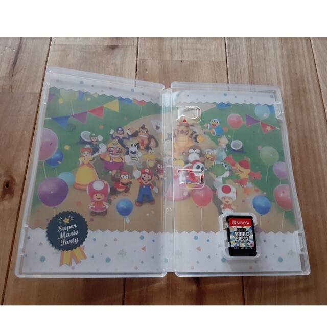Nintendo Switch(ニンテンドースイッチ)の【即発送可】スーパー マリオパーティ Switch エンタメ/ホビーのゲームソフト/ゲーム機本体(家庭用ゲームソフト)の商品写真